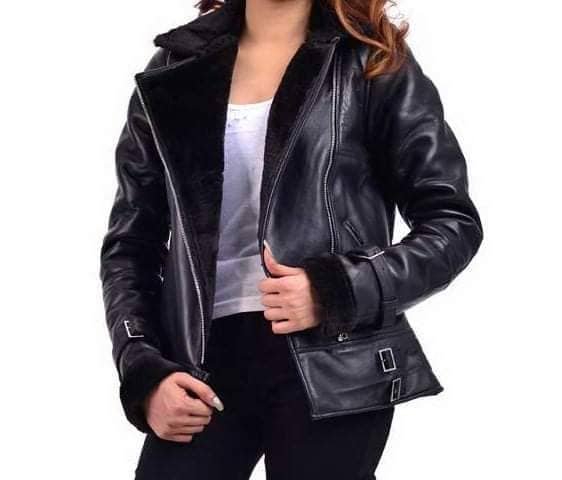 jaket kulit model cewek asli