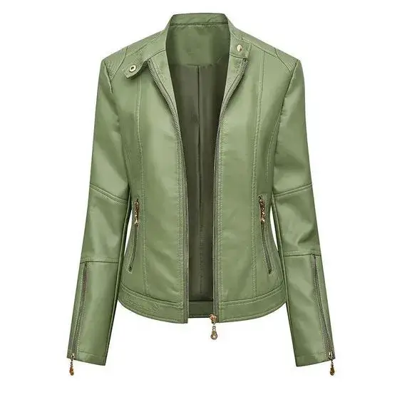 Jaket kulit asli model wanita
