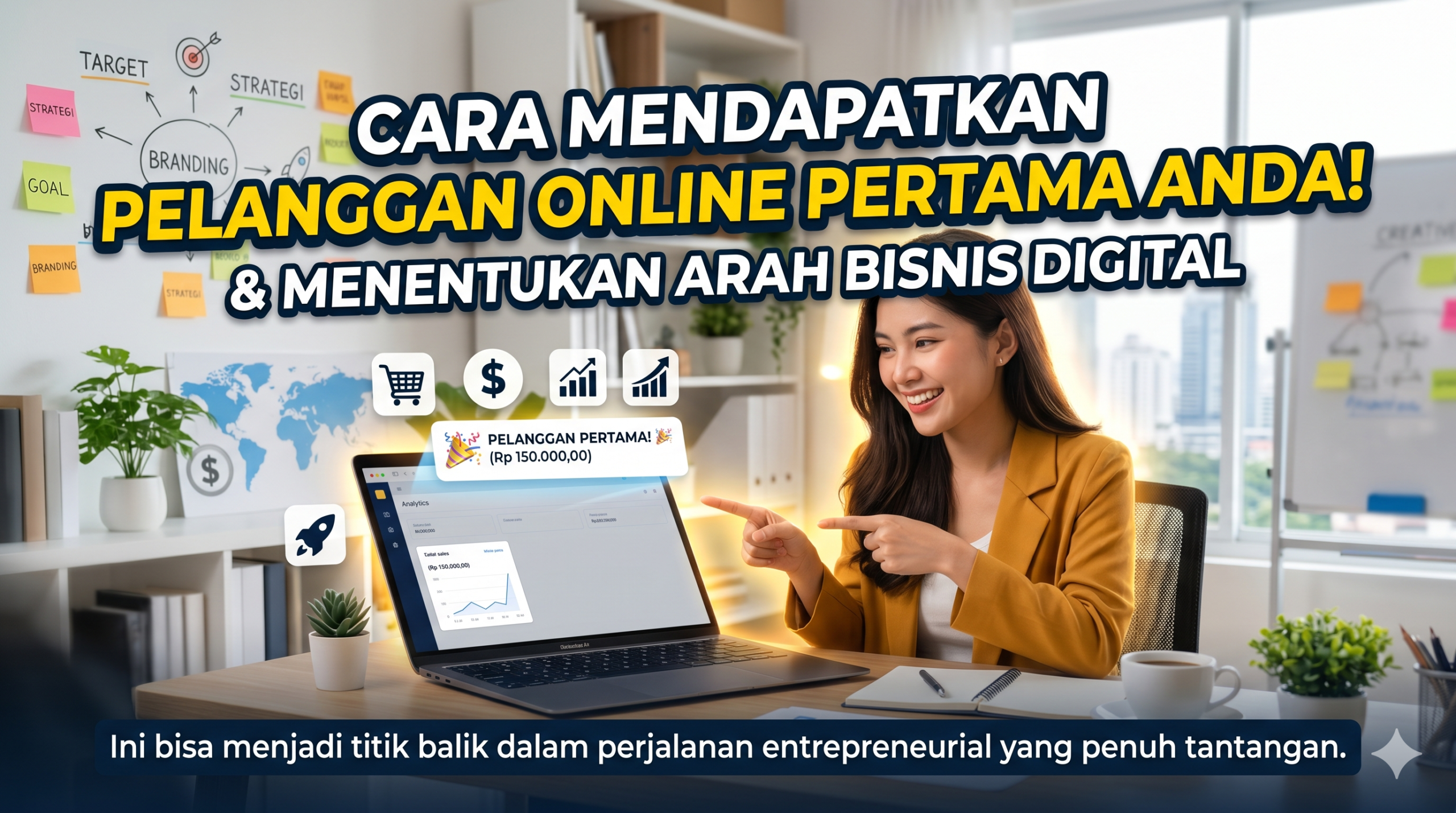 Cara Mendapatkan Pelanggan Online Pertama dengan Cepat
