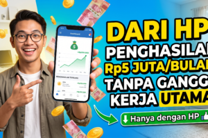 Cara Hasilkan Uang dari HP Tanpa Ganggu Kerja Utama