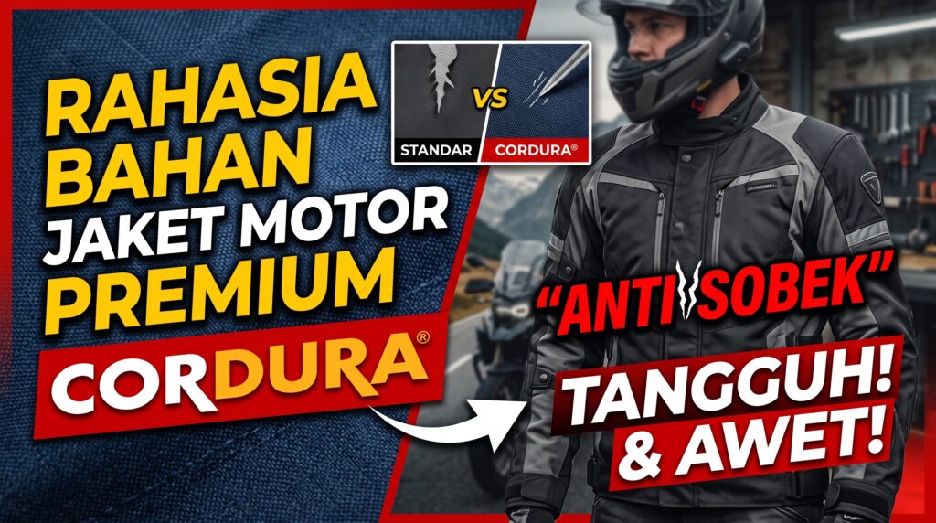 jaket bahan cordura anti sobek